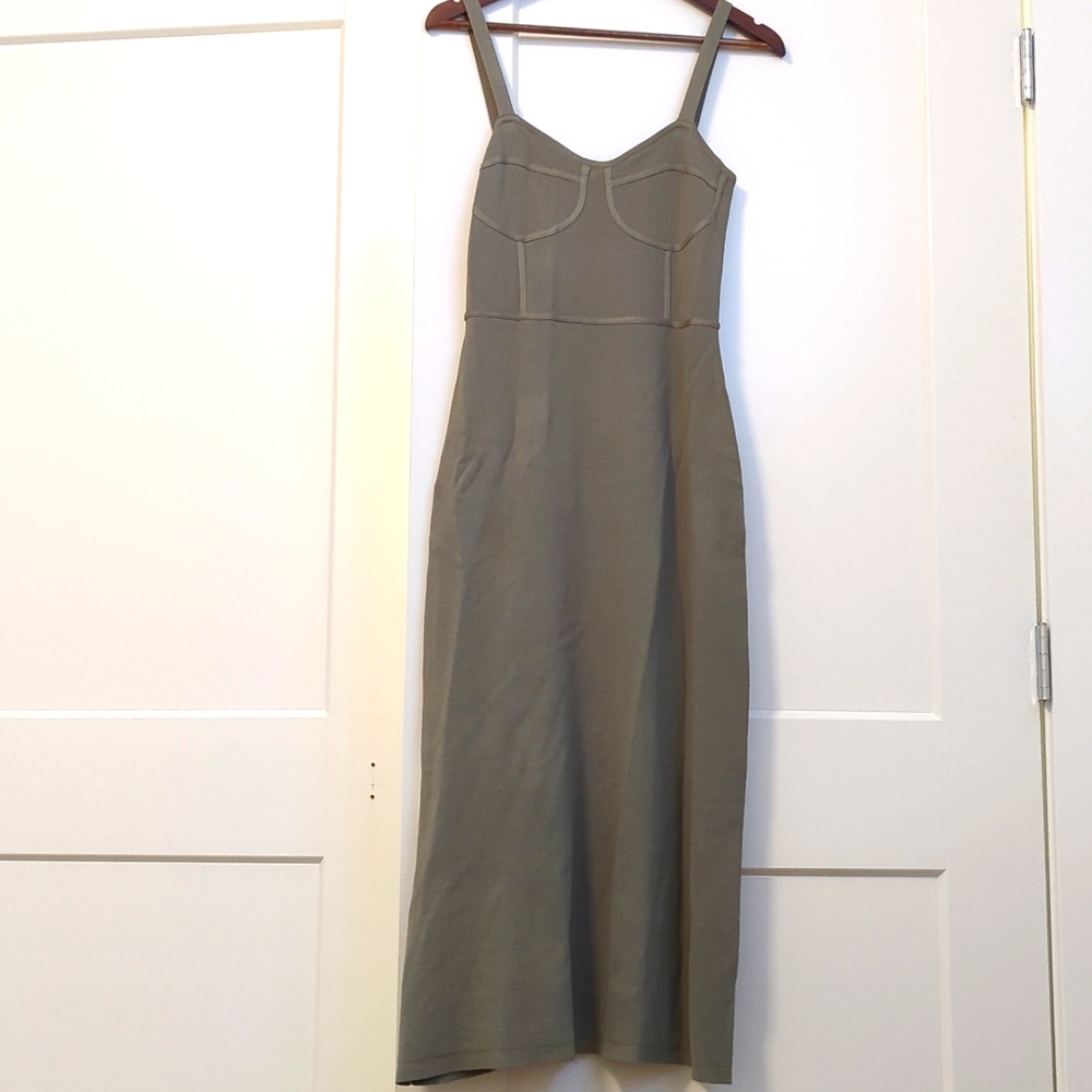 Zara bodycon bustier dress